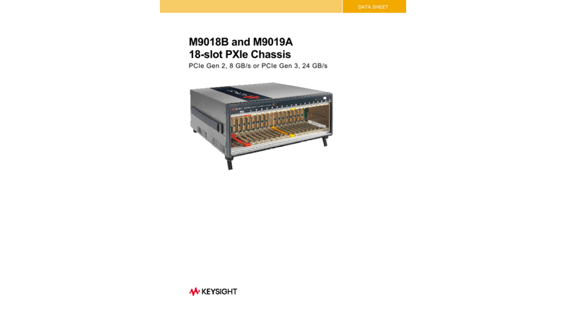 M9018B and M9019A 18-slot PXIe Chassis